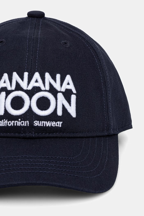 Banana Moon șapcă de baseball pentru femei, din bumbac Basiccap CINO.BASICCAPS bleumarin SS26