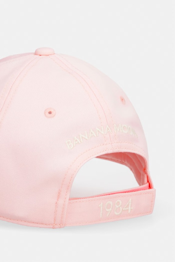 Dodaci Banana Moon kapa sa šiltom ženska pamučna Cino CINOBASICCAP roza