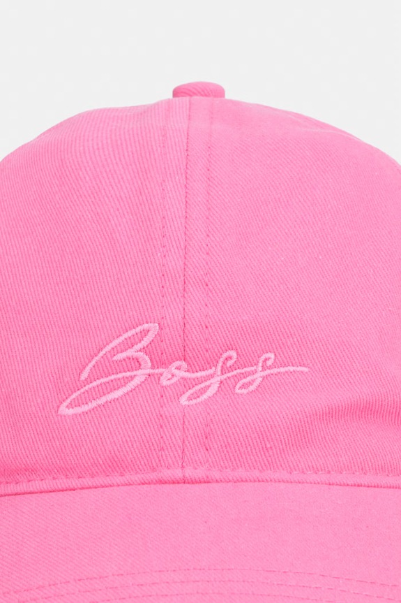 BOSS siltes sapka női pamut Lilyan 50558395 rózsaszín SS26