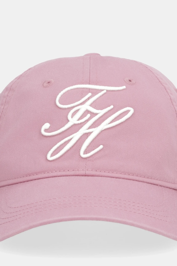 Tommy Hilfiger czapka z daszkiem AW0AW18221 różowy SS26