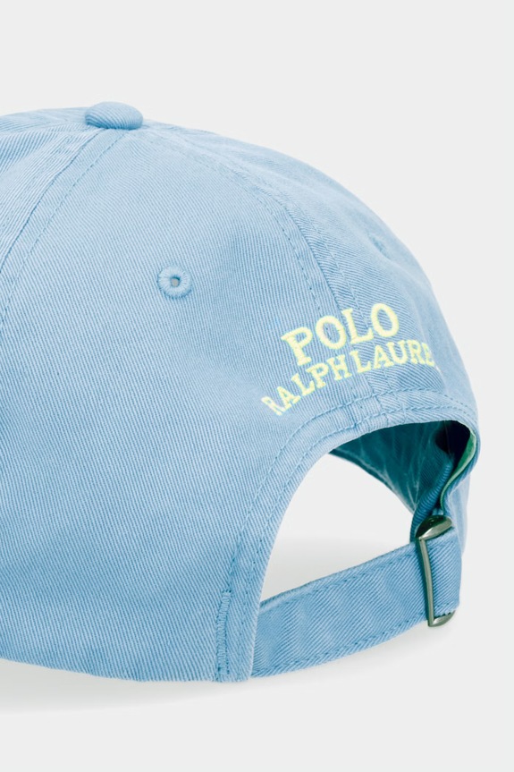 Аксесуари Бавовняна бейсболка Polo Ralph Lauren 211B14273 блакитний