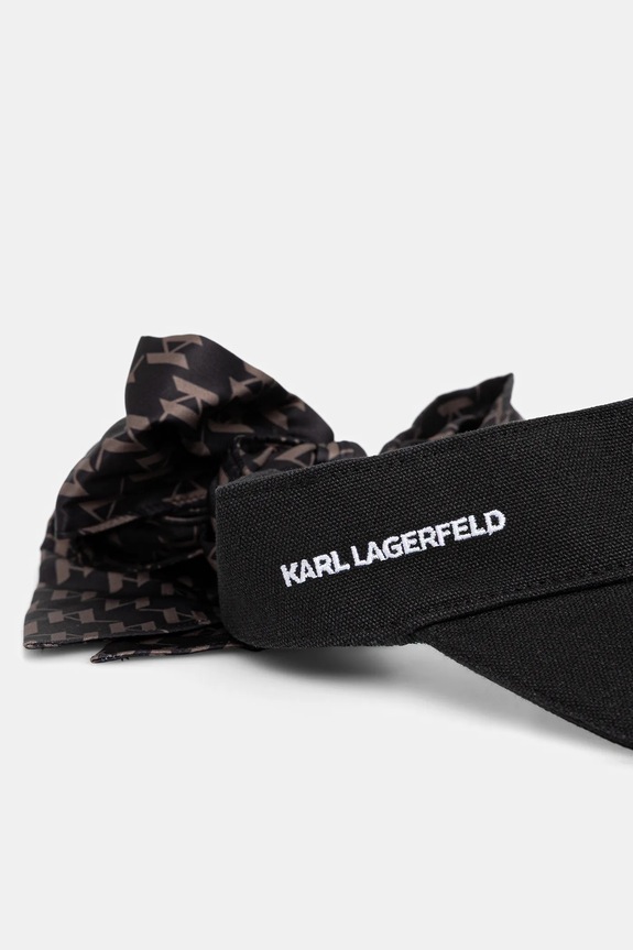 Karl Lagerfeld daszek IKON B1W33021 czarny SS26