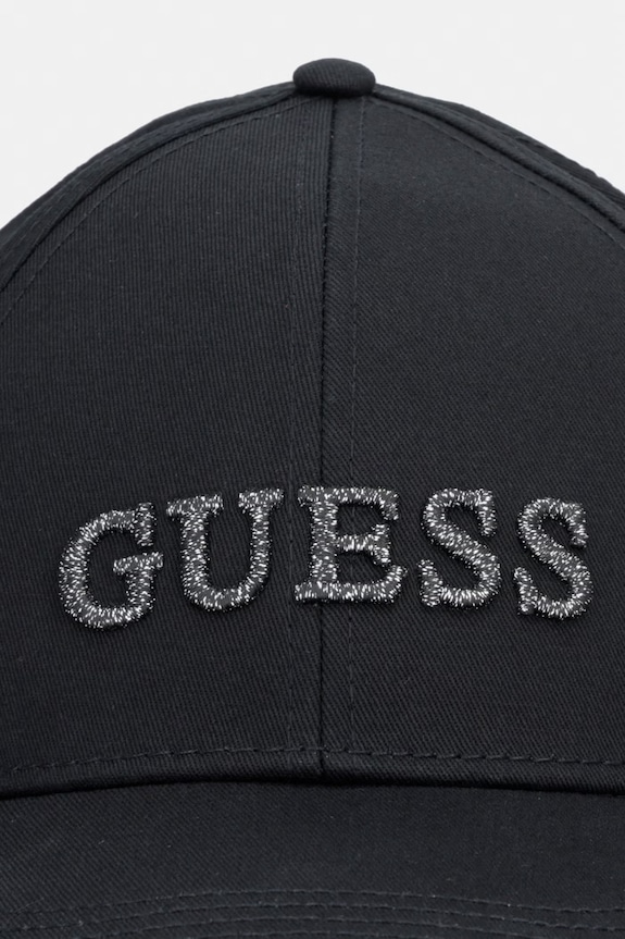 Pamučna kapa sa šiltom Guess AW5474.COT01 crna SS26