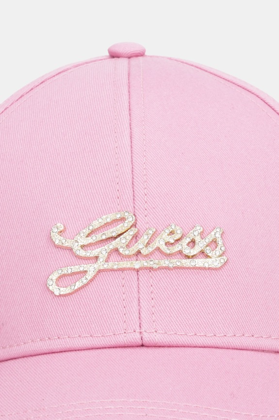 Šiltovka Guess AW5475.COT01 ružová SS26