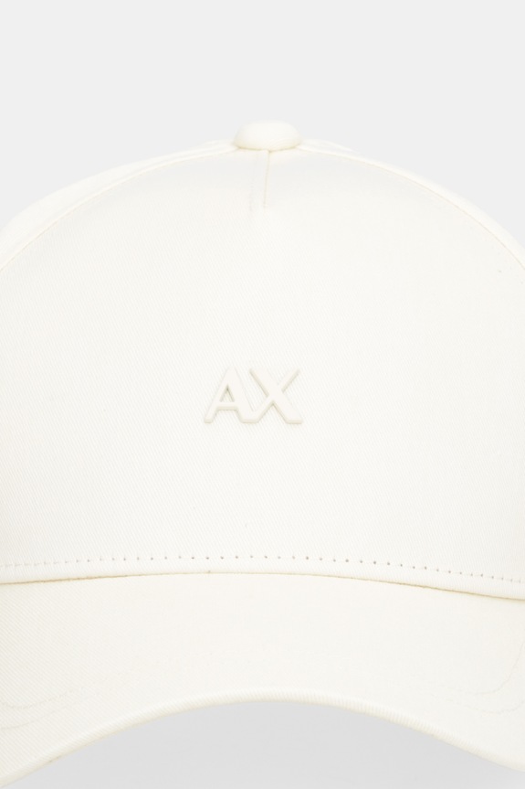 Armani Exchange șapcă de baseball din bumbac XW001886.AF15502 bej SS26