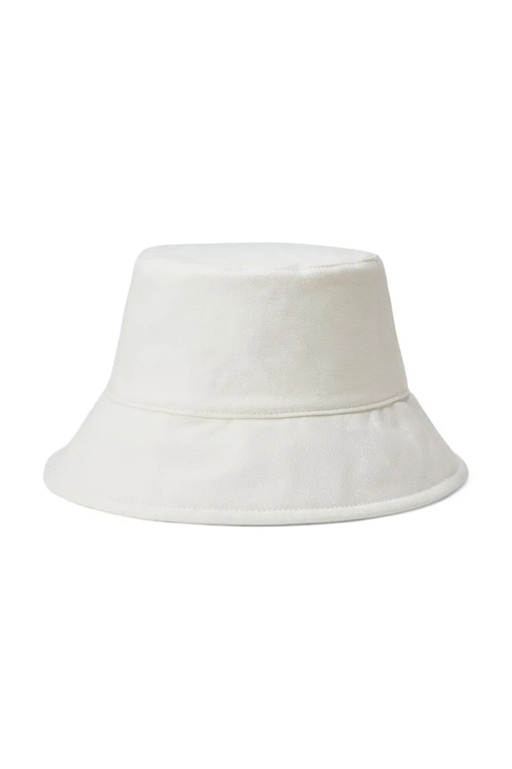 Lauren Ralph Lauren kapelusz bawełniany 454P09803 biały SS26