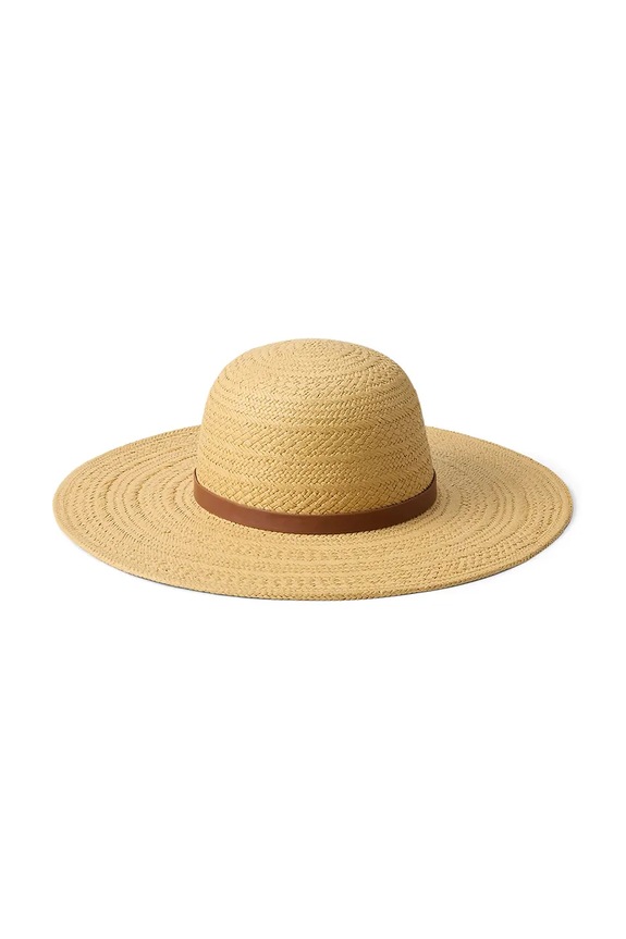 Lauren Ralph Lauren kapelusz 454P09809 brązowy SS26