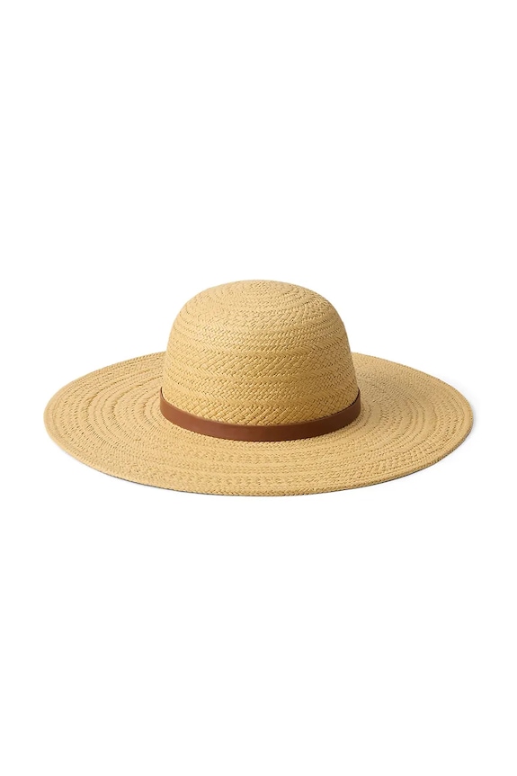 Lauren Ralph Lauren kapelusz 454P09809 brązowy SS26