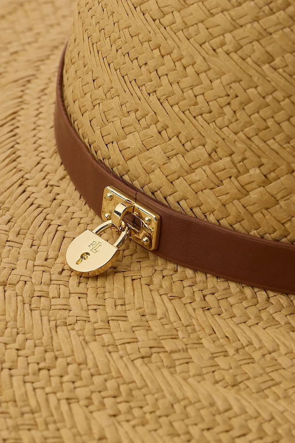 Akcesoria Lauren Ralph Lauren kapelusz 454P09809 brązowy