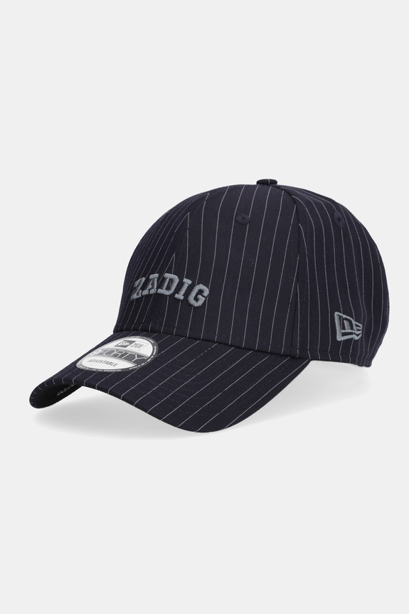Šiltovka ZADIG&VOLTAIRE jemný vzor čierna OWHT01157