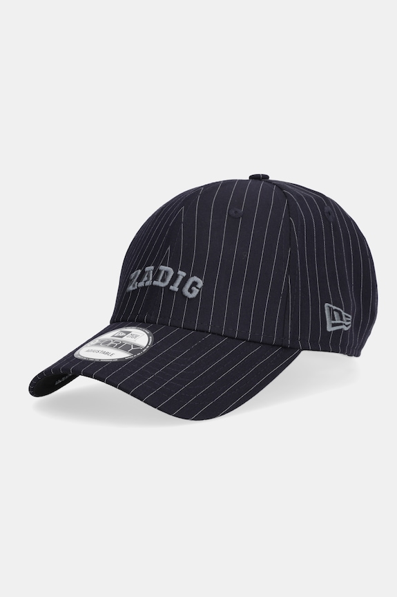 Šiltovka ZADIG&VOLTAIRE jemný vzor čierna OWHT01157