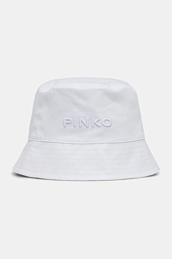 Dvostrani šešir Pinko natpis bijela 106754.A38T