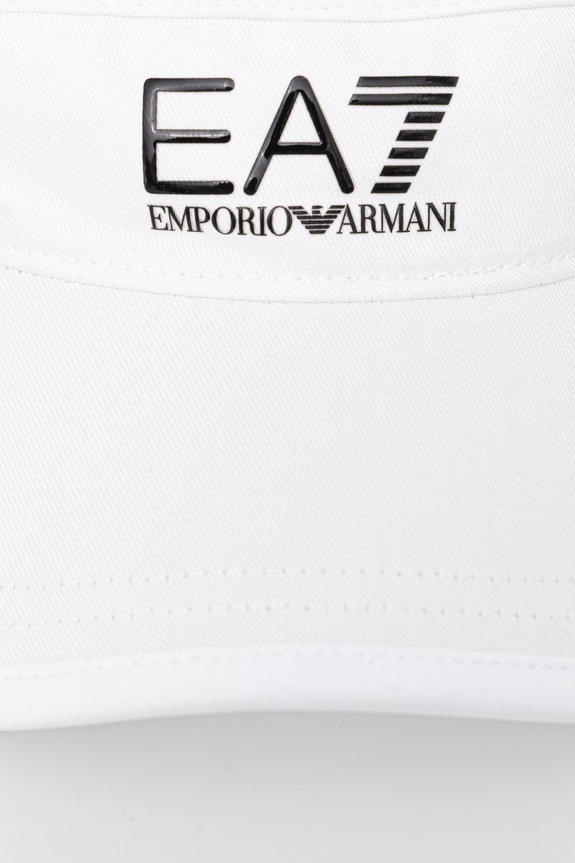 Akcesoria EA7 Emporio Armani daszek bawełniany AF13034.7W000797 biały