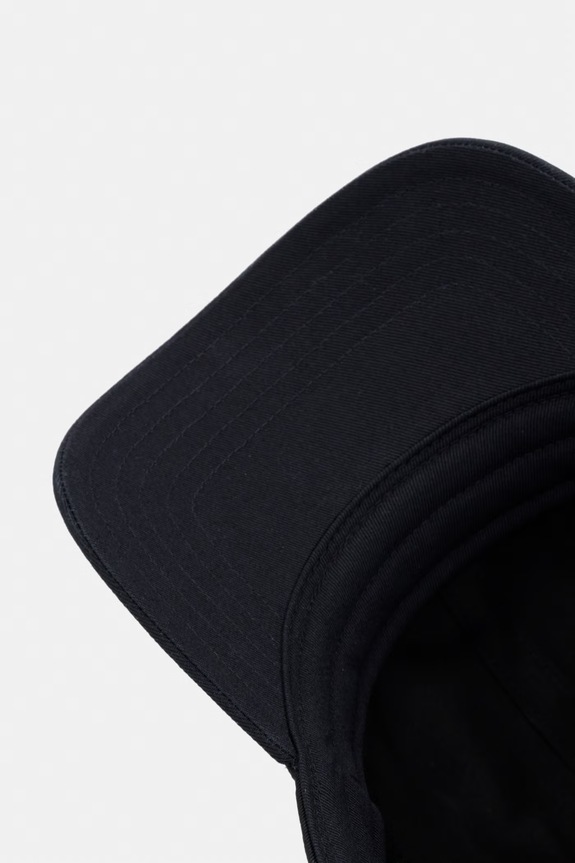 Pamučna kapa sa šiltom adidas Originals Liberty crna KC8655