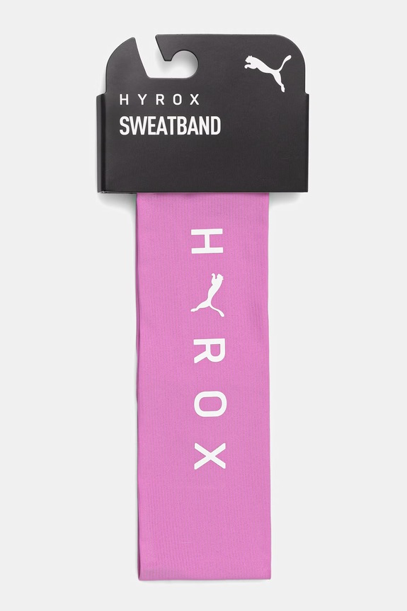 Puma bandă de susținere pentru femei Sweatband HYROX violet 054850.D