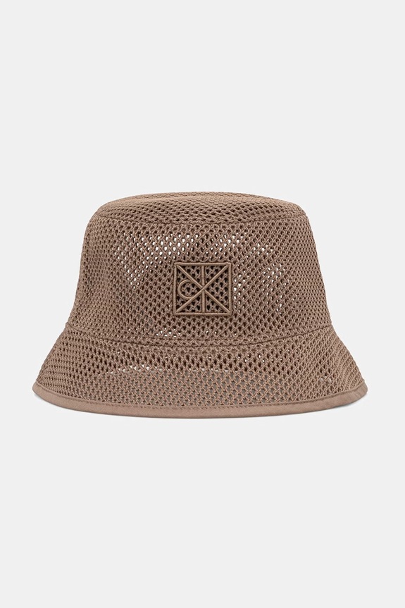 Calvin Klein pălărie pentru femei bej LV04F5071G