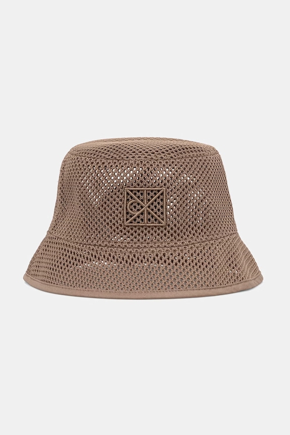 Calvin Klein pălărie pentru femei bej LV04F5071G
