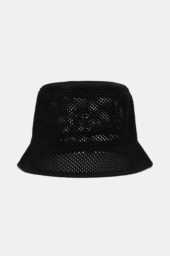 Calvin Klein kapelusz damski czarny LV04F5071G