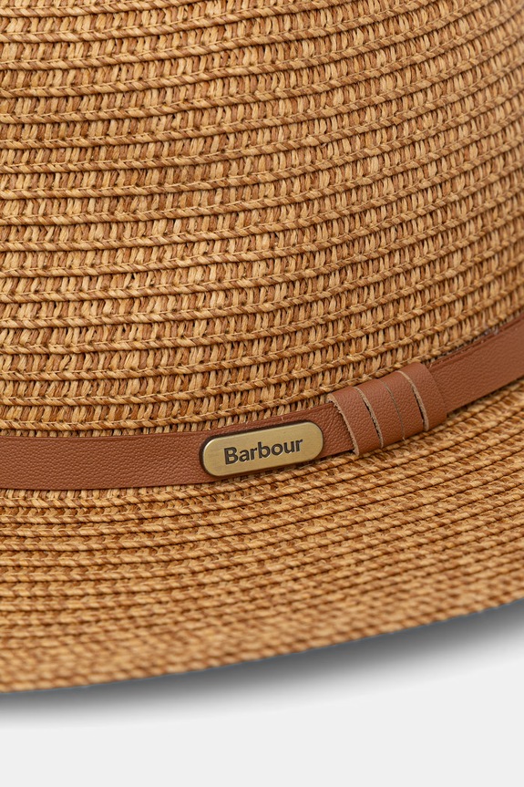 Accesorii Barbour pălărie cu boruri largi pentru femei Evelyn LHA0573 bej