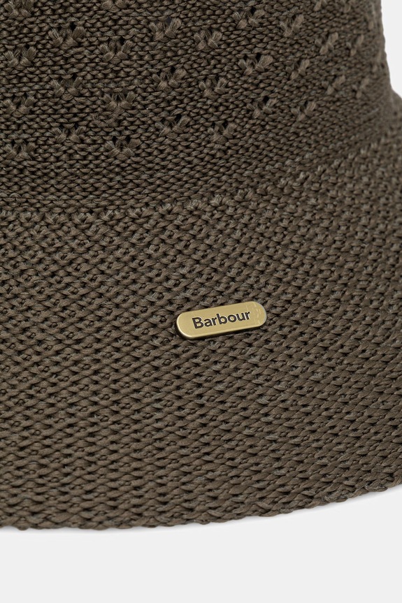 Accesorii Barbour pălărie cu boruri largi pentru femei Zaria LHA0632 verde