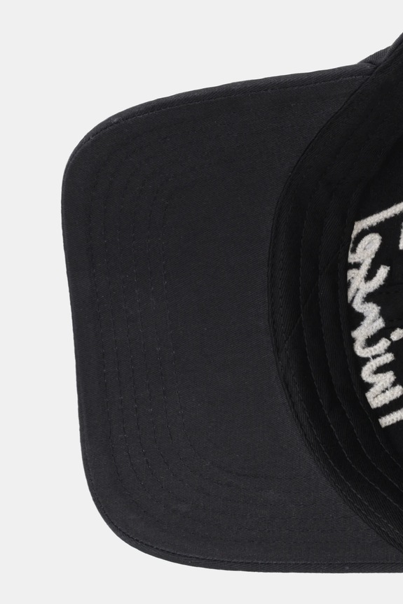 Twinset șapcă de baseball din bumbac negru 261TA4390