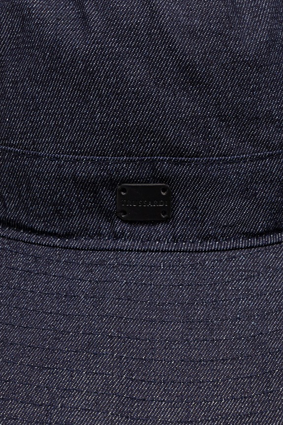 Trussardi kapelusz E010C000019N granatowy SS26