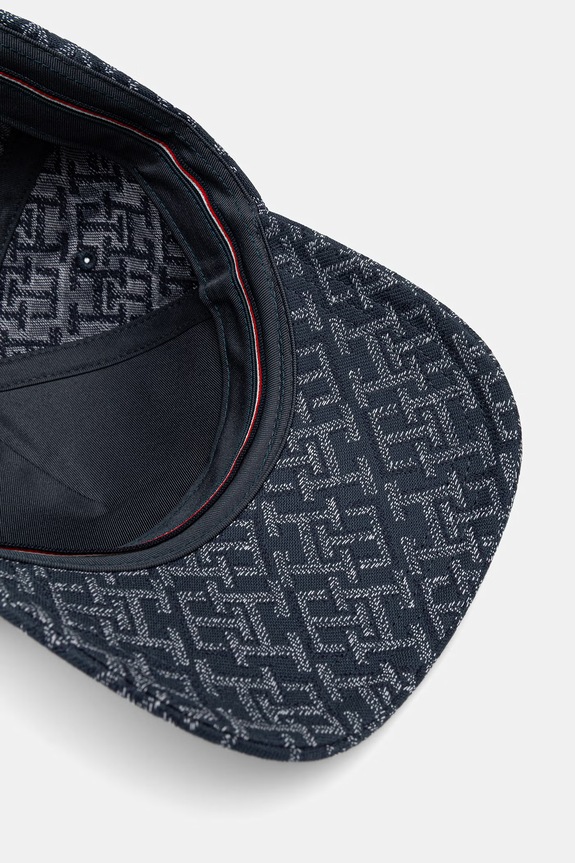 Tommy Hilfiger női pamut siltes sapka sötétkék AW0AW18331