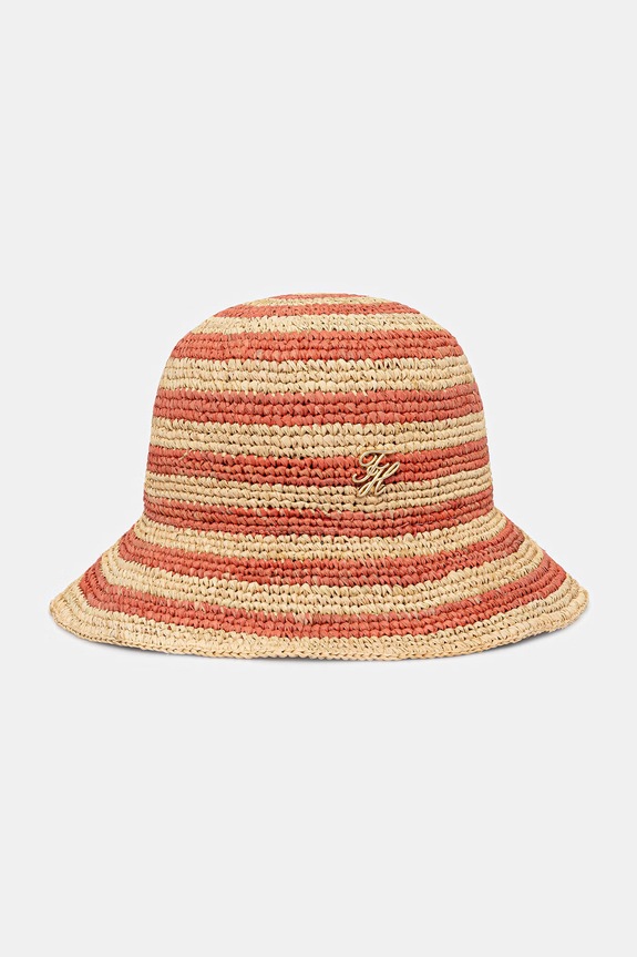 Tommy Hilfiger slamený klobúk dámsky SUMMER ružová AW0AW18343