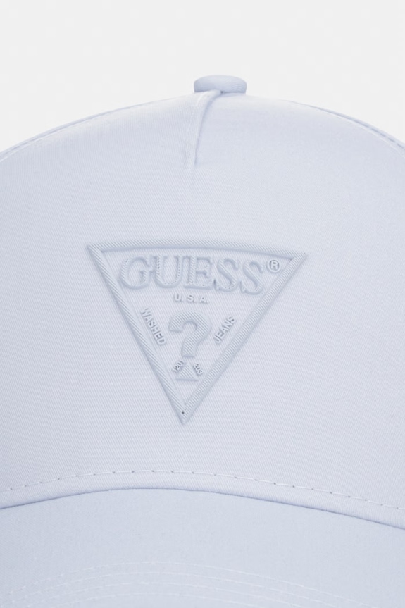 Bavlnená šiltovka Guess V6GZ07.W2122 modrá SS26