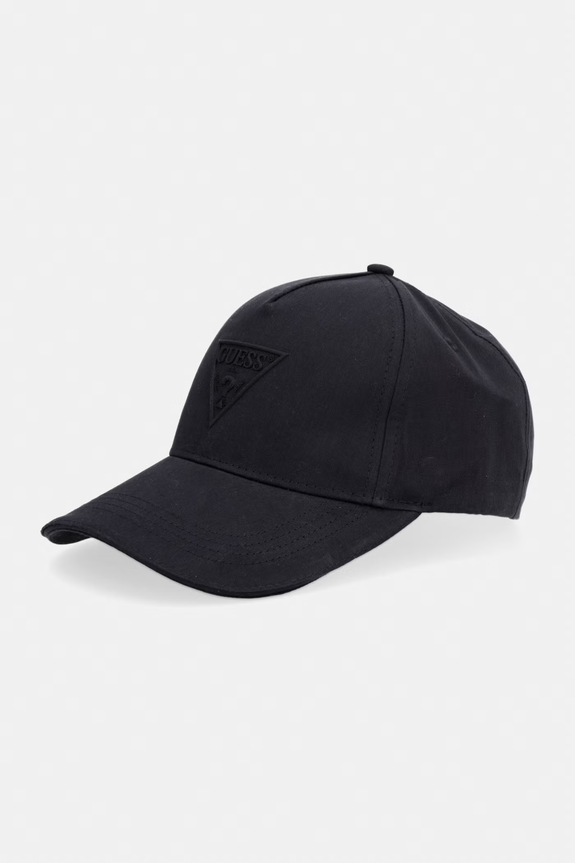 Guess șapcă de baseball din bumbac uni negru V6GZ07.W2122