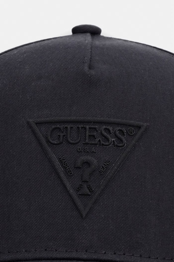 Guess șapcă de baseball din bumbac V6GZ07.W2122 negru SS26