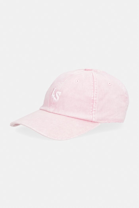 Levi's berretto da baseball in cotone LS MONOGRAM W applique rosa 004BY