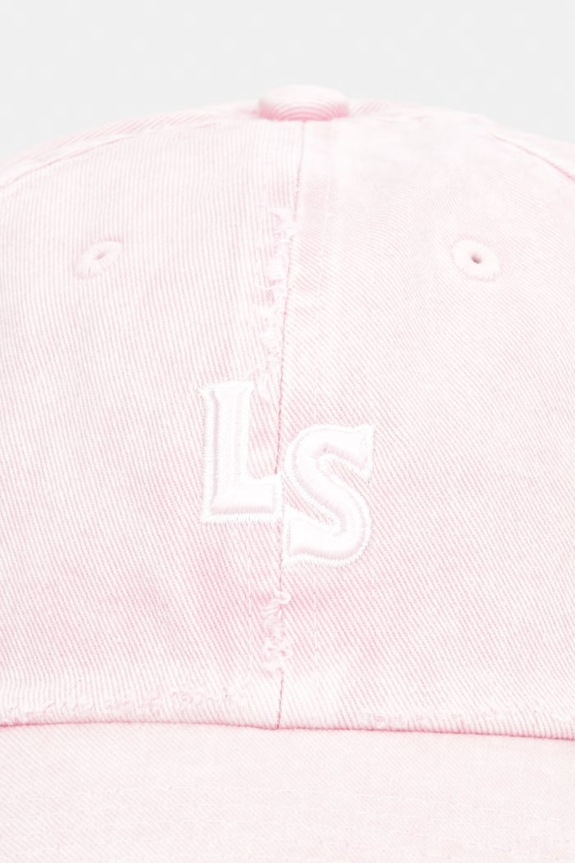 Levi's berretto da baseball in cotone LS MONOGRAM W 004BY rosa SS26