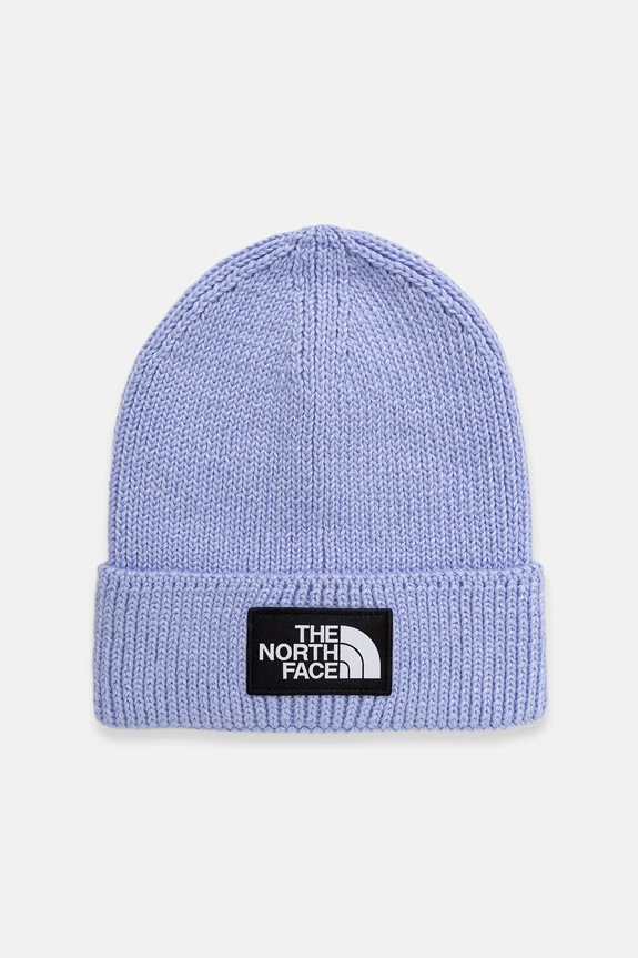The North Face căciulă TNF Logo Box imprimeu albastru NF0A8CHEG741