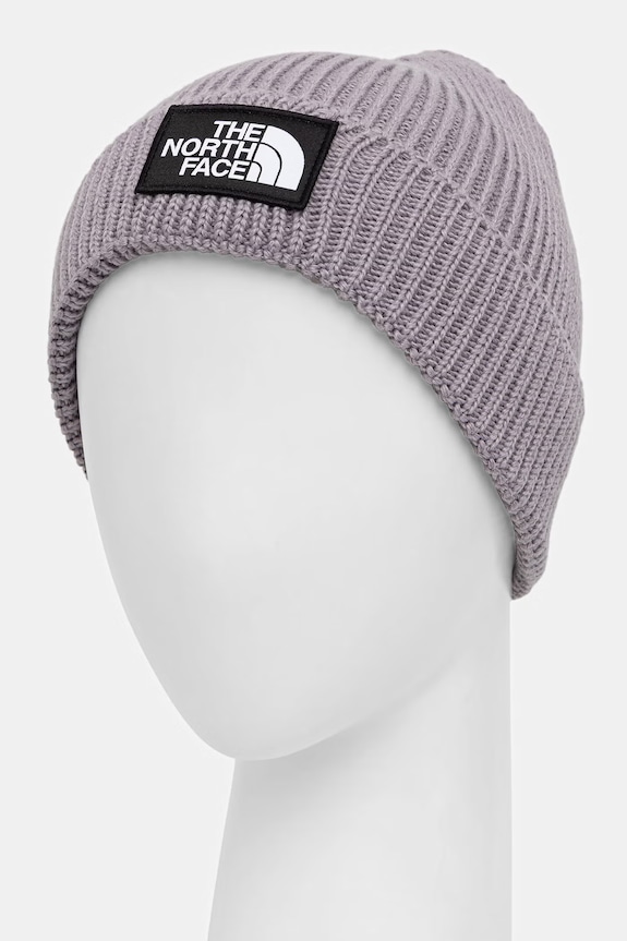The North Face czapka TNF Logo Box NF0A8CHEG7O1 fioletowy SS26