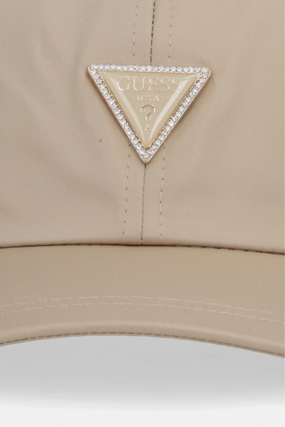 Guess czapka z daszkiem damska AW5396.POL01 beżowy SS26