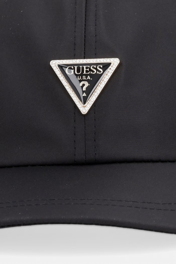 Guess czapka z daszkiem damska AW5396.POL01 czarny SS26