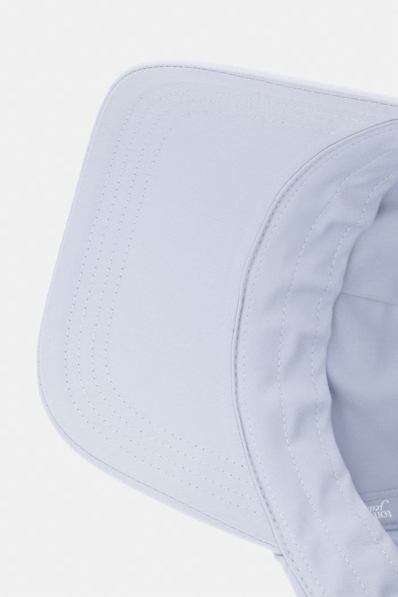 Tommy Jeans kapa sa šiltom za žene pamučna plava AW0AW18358