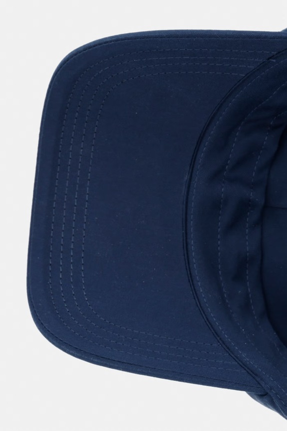 Tommy Jeans kapa sa šiltom za žene pamučna mornarsko plava AW0AW18358