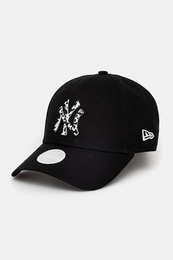 New Era șapcă ANIMAL INFILL 9FORTY® bumbac negru 60771746