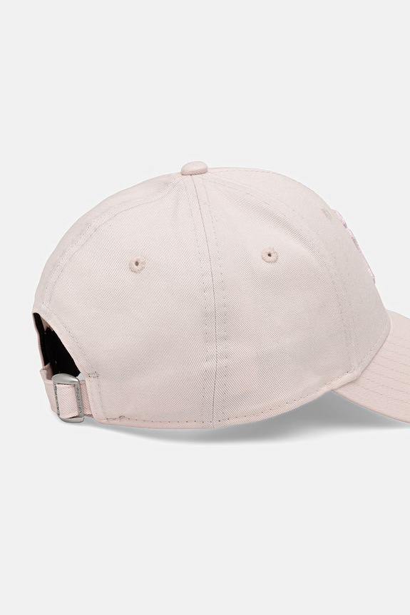 Accesorii New Era șapcă de baseball din bumbac METALLIC LOGO 9FORTY® 60771738 roz