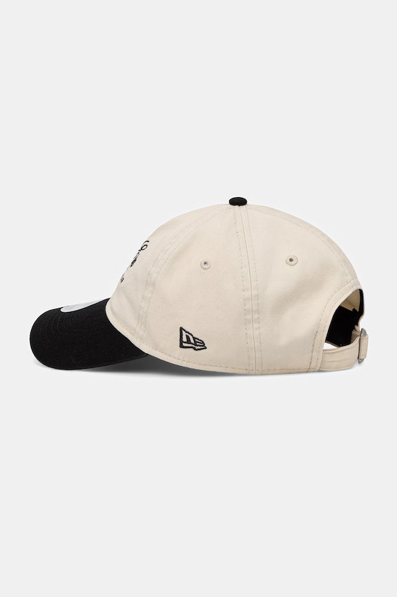 Accesorii New Era șapcă de baseball din bumbac 9TWENTY® AF 60771763 bej