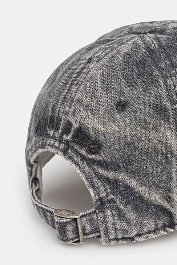 Akcesoria Anine Bing JEREMY BASEBALL CAP czapka z daszkiem jeansowa damska A.12.11968.GRY35 szary