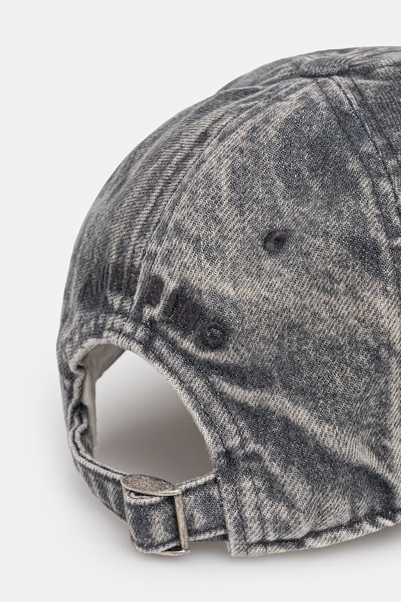Akcesoria Anine Bing JEREMY BASEBALL CAP czapka z daszkiem jeansowa damska A.12.11968.GRY35 szary