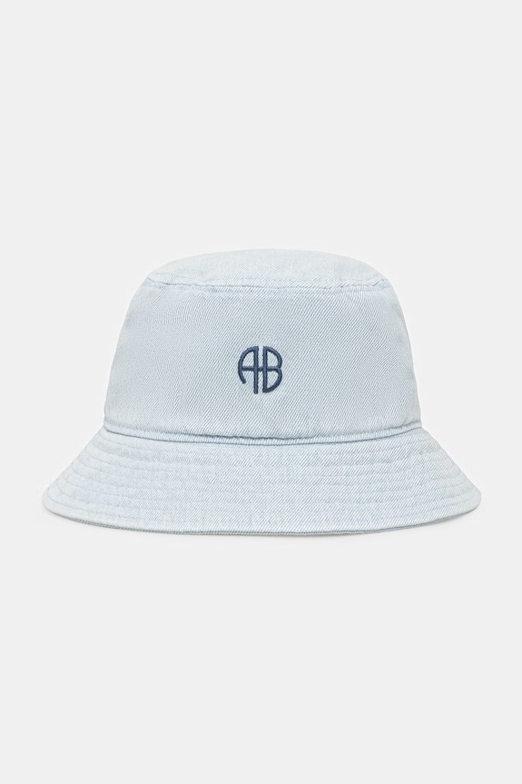 Anine Bing kapelusz damski jeansowy NICKS BUCKET HAT - LUCID BLUE niebieski A.12.12194.WHD64