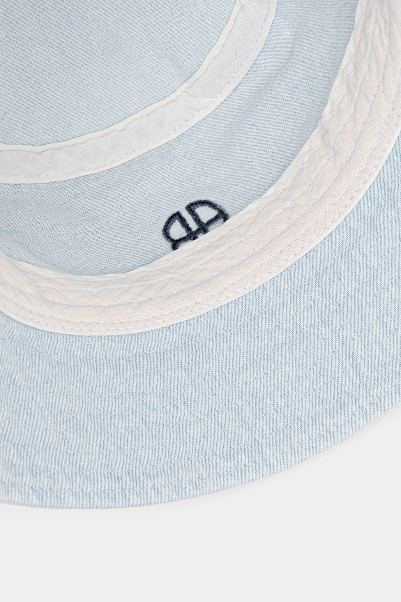Anine Bing kapelusz damski jeansowy NICKS BUCKET HAT - LUCID BLUE niebieski A.12.12194.WHD64