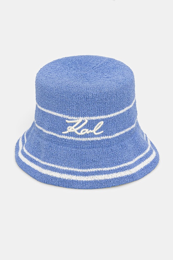 Karl Lagerfeld καπέλο γυναικείο K/SIGNATURE μπλε B2W46078