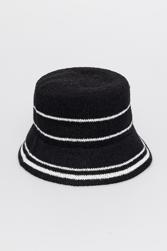 Doplnky Karl Lagerfeld klobúk dámsky K/SIGNATURE B2W46078 čierna