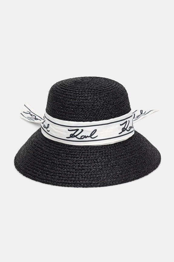 Karl Lagerfeld καπέλο γυναικείο K/SIGNATURE μαύρο B2W46079