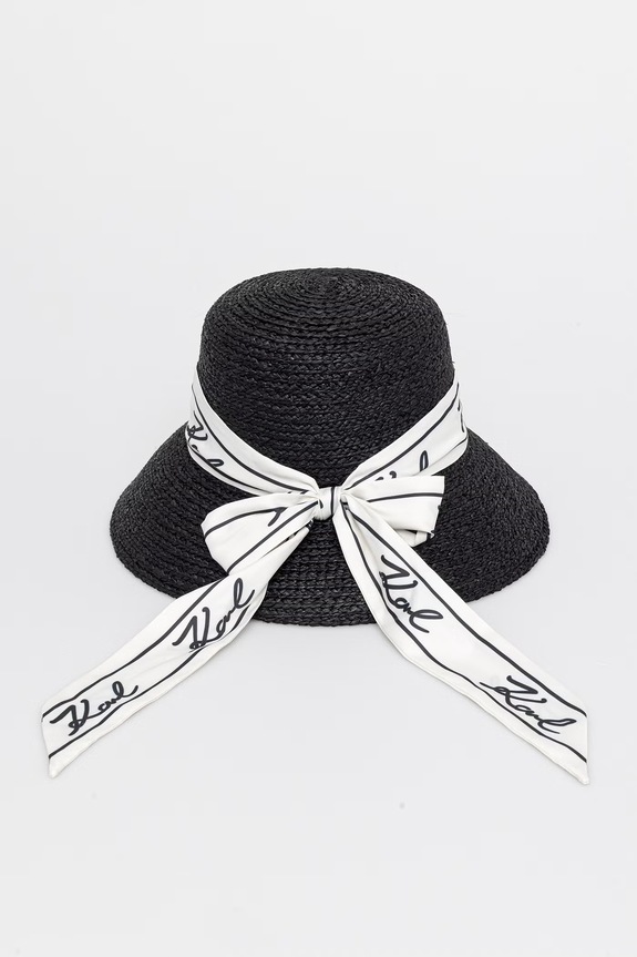 Karl Lagerfeld καπέλο γυναικείο K/SIGNATURE B2W46079 μαύρο SS26